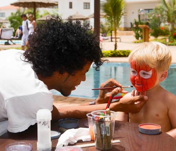 детский боди арт